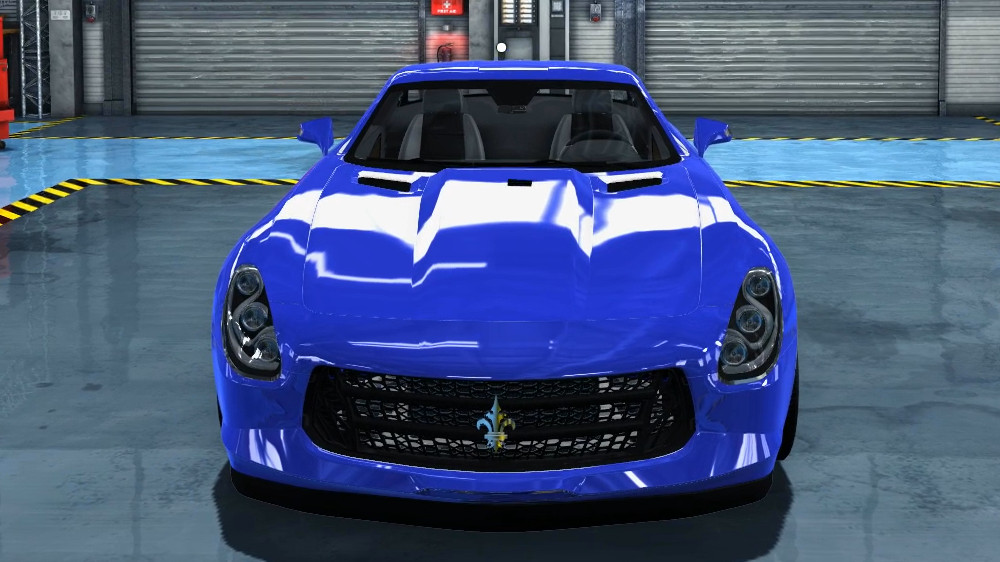 Completely rebuilt Royale GTR from Car Mechanic Simulator 2015.