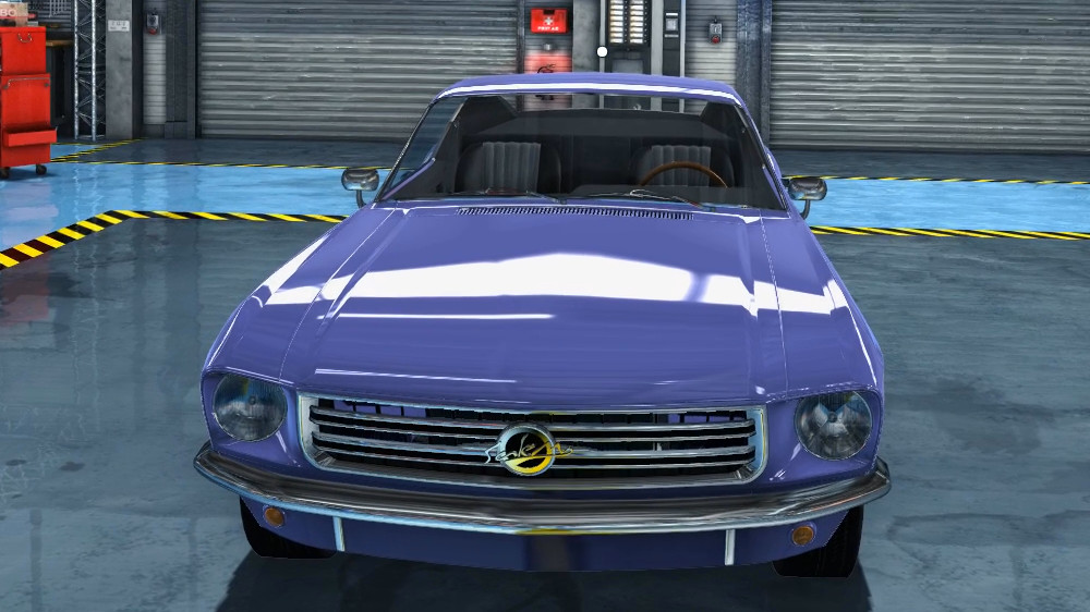 Completely rebuilt Salem Spectre Fastback from Car Mechanic Simulator 2015.