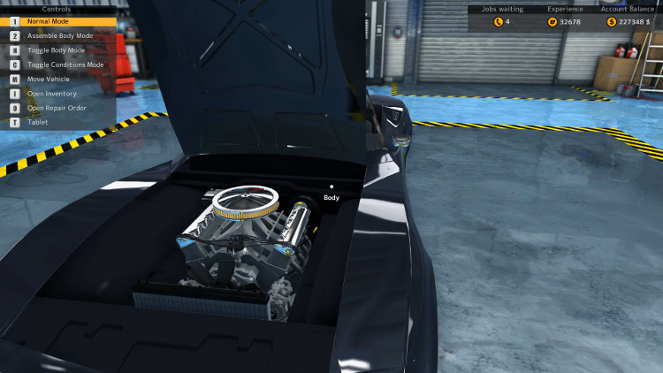Here we have the Frontal and Engine Compartment view of the Bolt Reptilia from Car Mechanic Simulator 2015. This is after a complete rebuild.